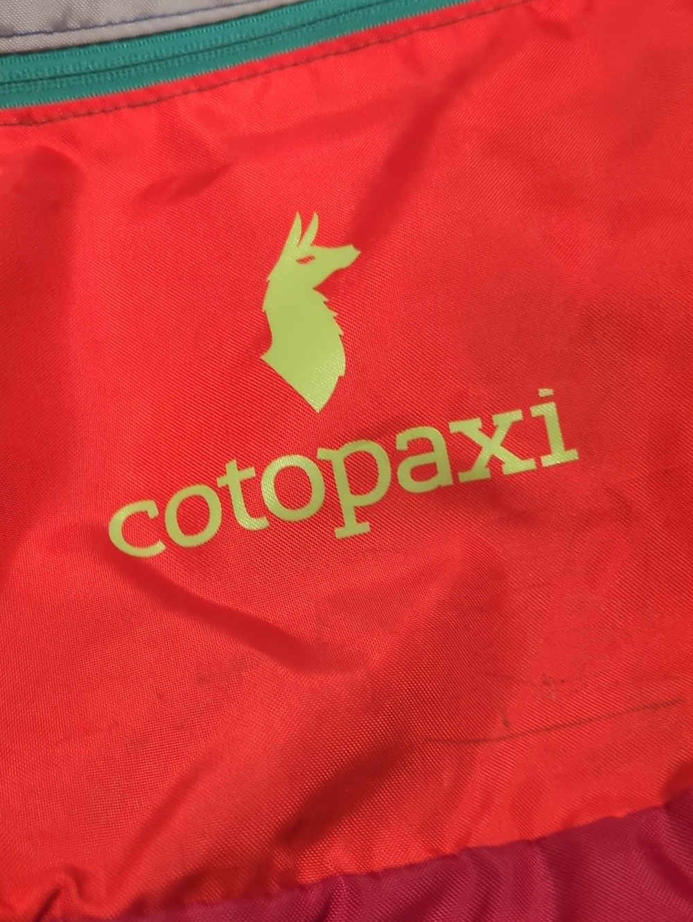 Cotopaxi Ullman Del Día Crossbody Bag Red & Blue - Picture 3 of 10